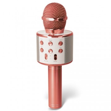 OEM Forever Bluetooth microphone with speaker BMS-300 rose gold