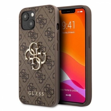 Apple Guess GUHCP13M4GMGBR iPhone 13 6,1" brÄzowy|brown hardcase 4G Big Metal Logo