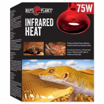 Нагревательная лампа для террариума : Repti Planet Bulb Infrared HEAT 75W