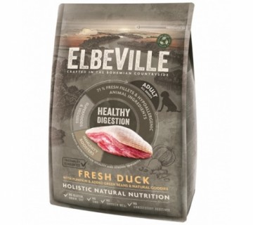 Sausa barība suņiem - ELBEVILLE Adult All Breeds Fresh Duck Healthy Digestion 4 kg