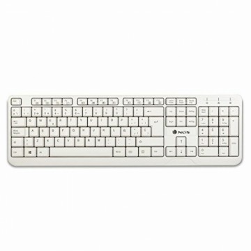 Клавиатура NGS NGS-KEYBOARD-0284 Белый