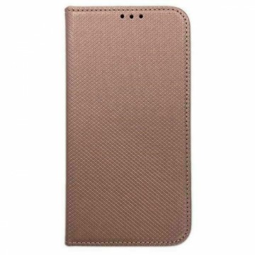 No Name Etui Smart Magnet book Samsung S24 FE różowo złoty|rose gold