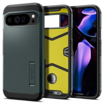 SPIGEN IZTURĪGS AIZSARGAPVALKS GOOGLE PIXEL 9 PRO XL ABYSS GREEN