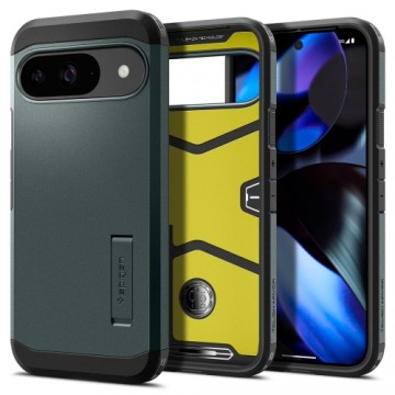 SPIGEN TOUGH ARMOR GOOGLE PIXEL 9 | 9 PRO ABYSS GREEN