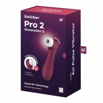 Klitora sūcējs Satisfyer Pro 2 Generation 3 Sarkans