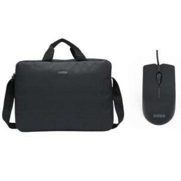 Laptop Case Nilox NXBM001 15,6'' USB Mouse Black