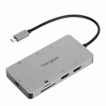 USB Centrmezgls Targus DOCK423EU Balts Pelēks Sudrabains 100 W