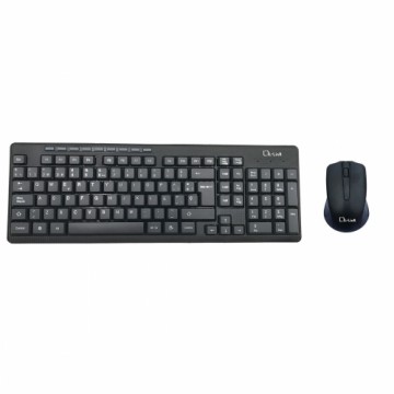 Keyboard and Wireless Mouse L-Link LL-KB-555 Black