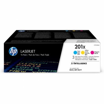 Тонер HP 201X Розовый/Желтый