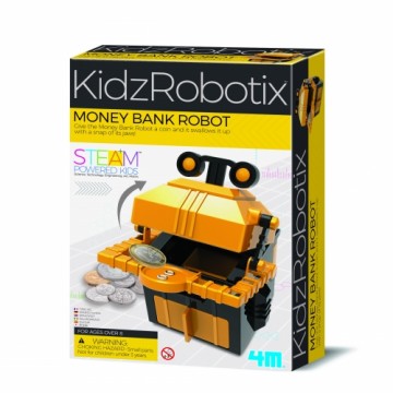 4M KidzRobotix DIY komplekts Krājkasītes robots