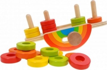 IBOX W11F057 Wooden balance beam