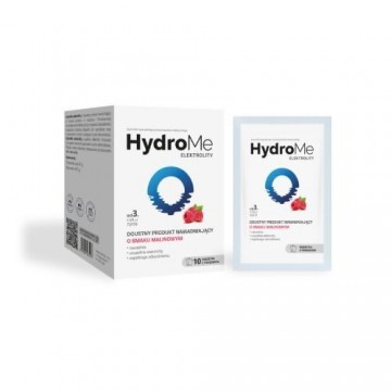 HydroMe Electrolytes Oral rehydration preparation raspberry 10 pcs.