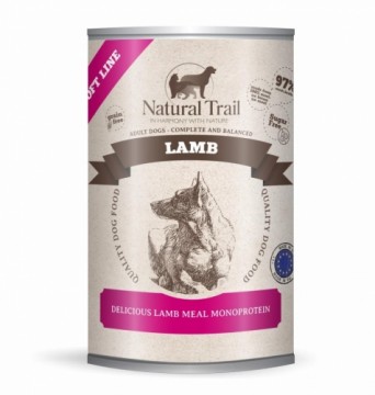 NATURAL TRAIL Lamb Soft Line - wet dog food - 400g