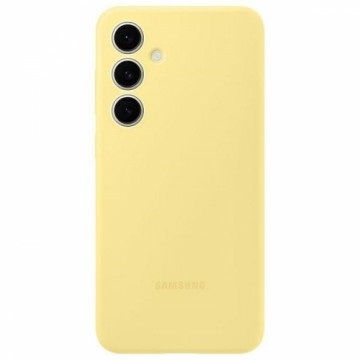 Etui Samsung EF-PS721CYEGWW S24 FE S721 żółty|yellow Silicone Case