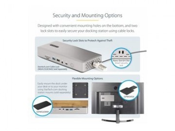 StarTech.com Multi-Display docking station Thunderbolt 4