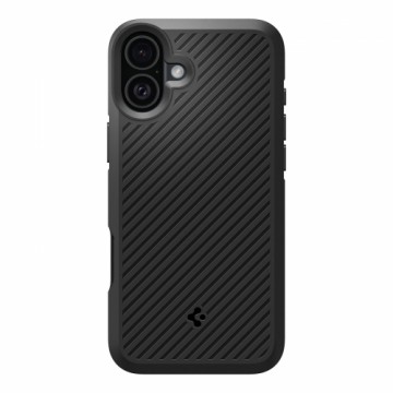 Spigen Core Armor, matte black - iPhone 16 Plus