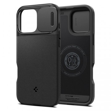 Spigen Optik Armor Mag Case with MagSafe for iPhone 16 Pro - Black