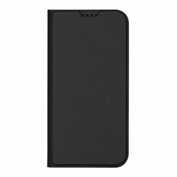 Dux Ducis Skin Pro iPhone 16 Case with Flip and Card Slot - Black