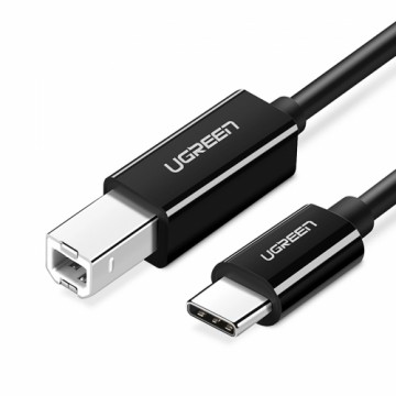 Ugreen US370 45106 cable for USB-C | USB-B printer 2m - black