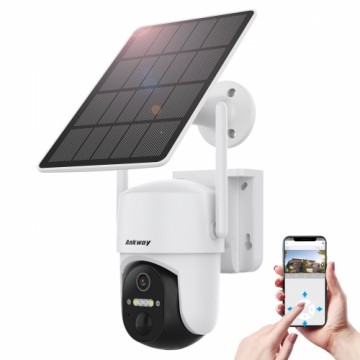 Choetech WiFi camera with Android|iOS control app + 5W solar panel (ASC005)