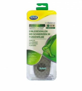 Scholl In-Balance Arch Pain Relief Insole Small Shoe Insoles 1 pc