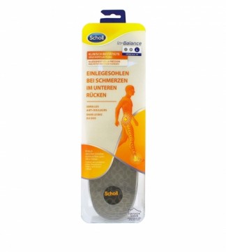 Scholl In-Balance Lower Back Pain Relief Insole Large Shoe Insoles 1 pc