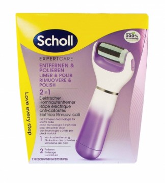 Scholl Expert Care 2-in-1 File & Smooth Electronic Foot File electric foot file