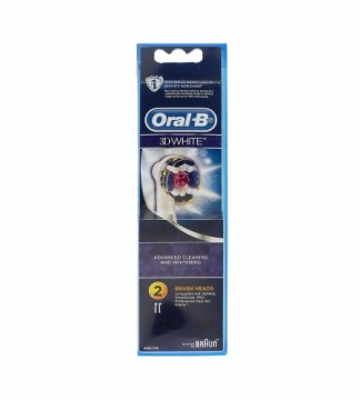 Oral-B 3D White replacement heads 2 pcs