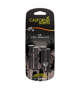 California Scents Vent Stick Ice car fragrance 4 pcs