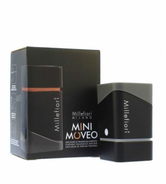 Millefiori Moveo Mini compact fragrance diffuser black