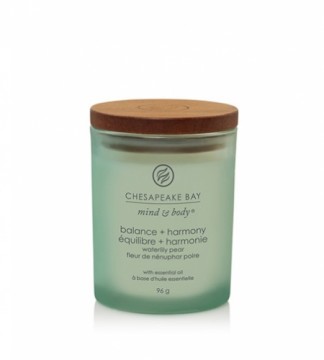 Chesapeake Bay Balance + Harmony Waterlily Pear scented candle 96 g