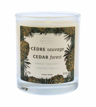 Panier Des Sens Cedar Forest scented candle 275 g