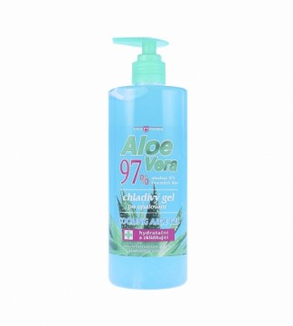 Vivapharm Aloe Vera 97% cooling after sun gel 500 ml