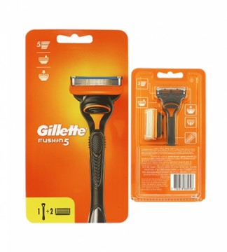 Gillette Fusion5 shaver + replacement heads 2 pcs