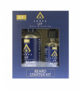 Xpel Shape Up Beard Starter Kit Gift Set Shape Up 2in1 Beard & Face Wash 100 ml + Shape Up Beard Oil 30 ml