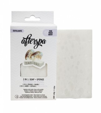 AfterSpa Mother of Pearl Soap Sponge multifunctional soap sponge 120 g