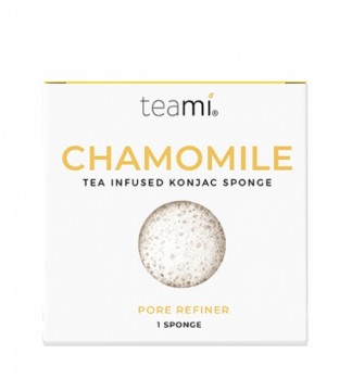 Teami Chamomile Tea Infused Konjac Sponge Face Wash