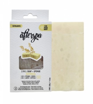 AfterSpa Oatmeal Soap Sponge multifunctional soap sponge 120 g