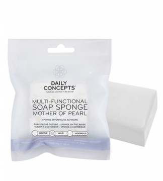 Daily Concepts Mother Of Pearl Multi-Functional Soap Sponge 45 g