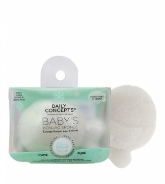 Daily Concepts Baby's Pure Konjac Sponge Baby Bathing Sponge