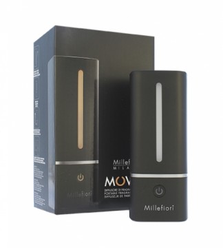 Millefiori Moveo compact fragrance diffuser black