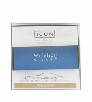 Millefiori Milano Icon Classic Legni & Spezie car fragrance blue