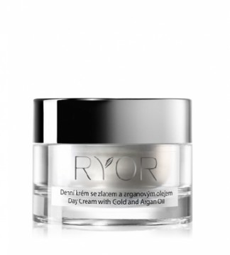 RYOR Argan Care with Gold day cream with gold and argan oil 50 ml