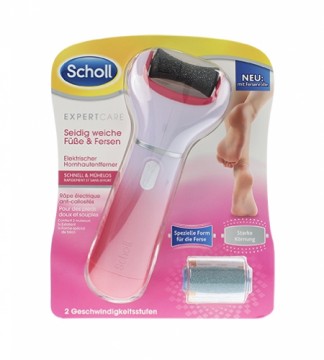 Scholl Expert Care Electronic Foot Care System with Marine Minerals + Roller Head