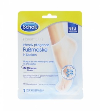 Scholl Expert Care PediMask Macadamia Oil Foot Mask 1pair