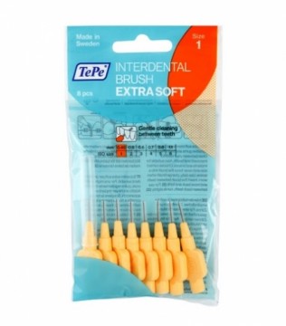 TePe Extra Soft interdental brushes 0,45mm 8 pcs