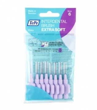 TePe Extra Soft interdental brushes 1,1mm 8 pcs