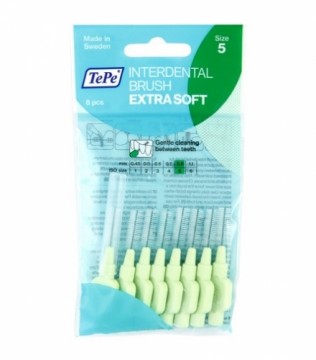 TePe Extra Soft interdental brushes 0,8mm 8 pcs