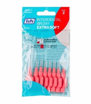 TePe Extra Soft interdental brushes 0,5mm 8 pcs