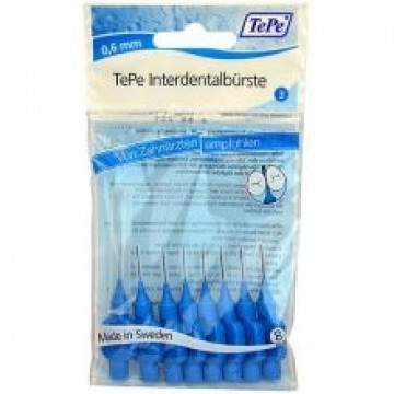 TePe Normal interdental brushes 0,6mm 8pcs